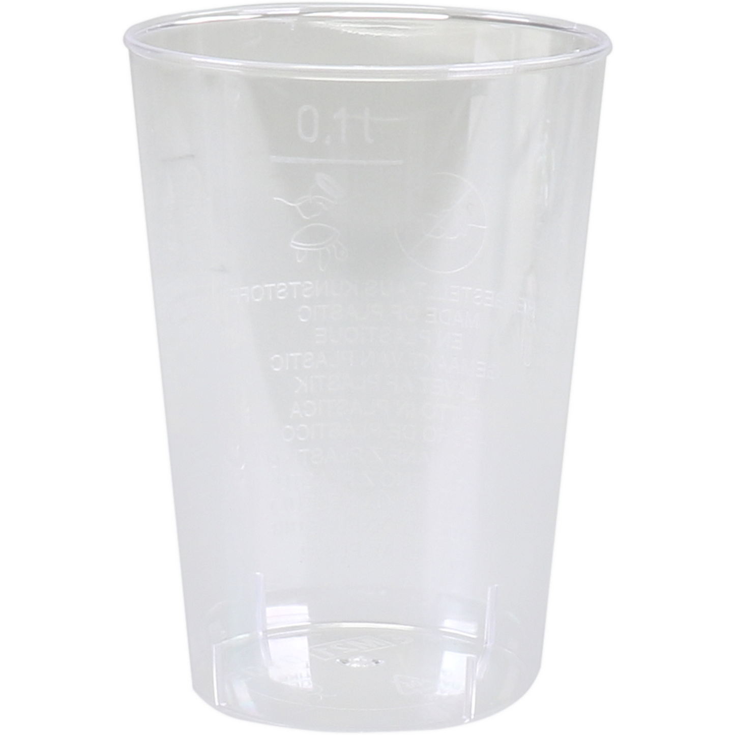 Klika - Glas | frisdrankglas | pS | 100ml | transparant | 400 stuks