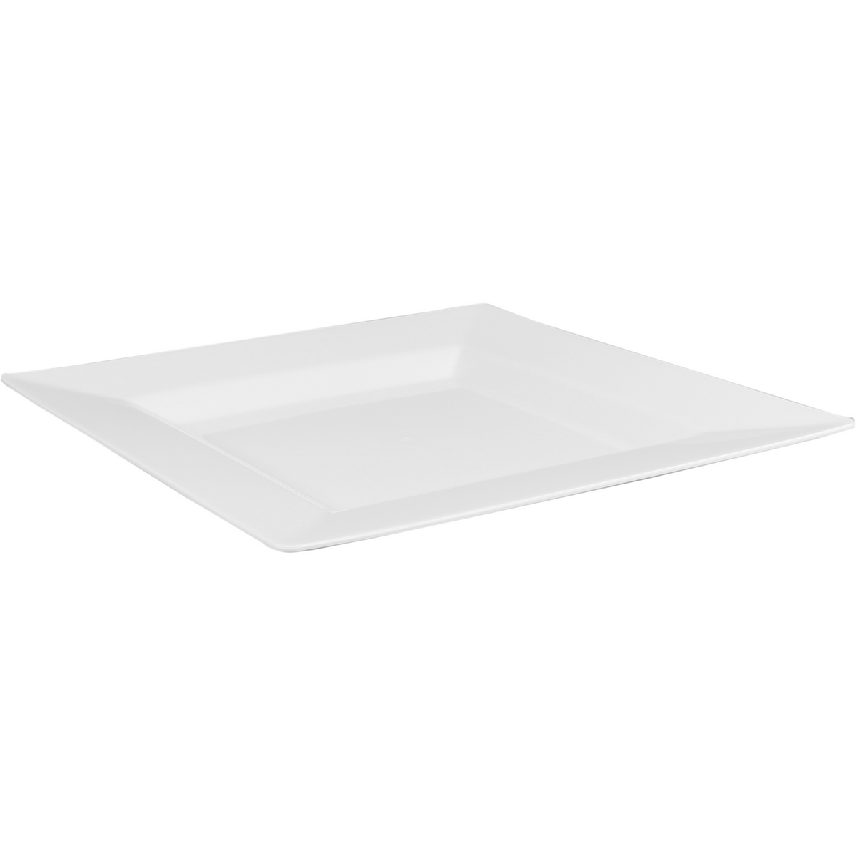 Depa - Bord | reusable | vierkant | 1-vaks | pS | 24x24cm | wit | 200 stuks