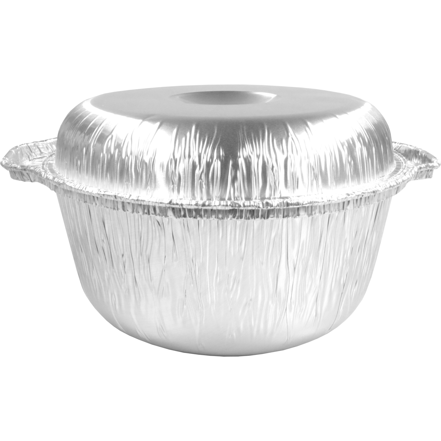 Klika - Mosselpan | met deksel | Ø250x100mm | aluminium | zilver | 160 stuks