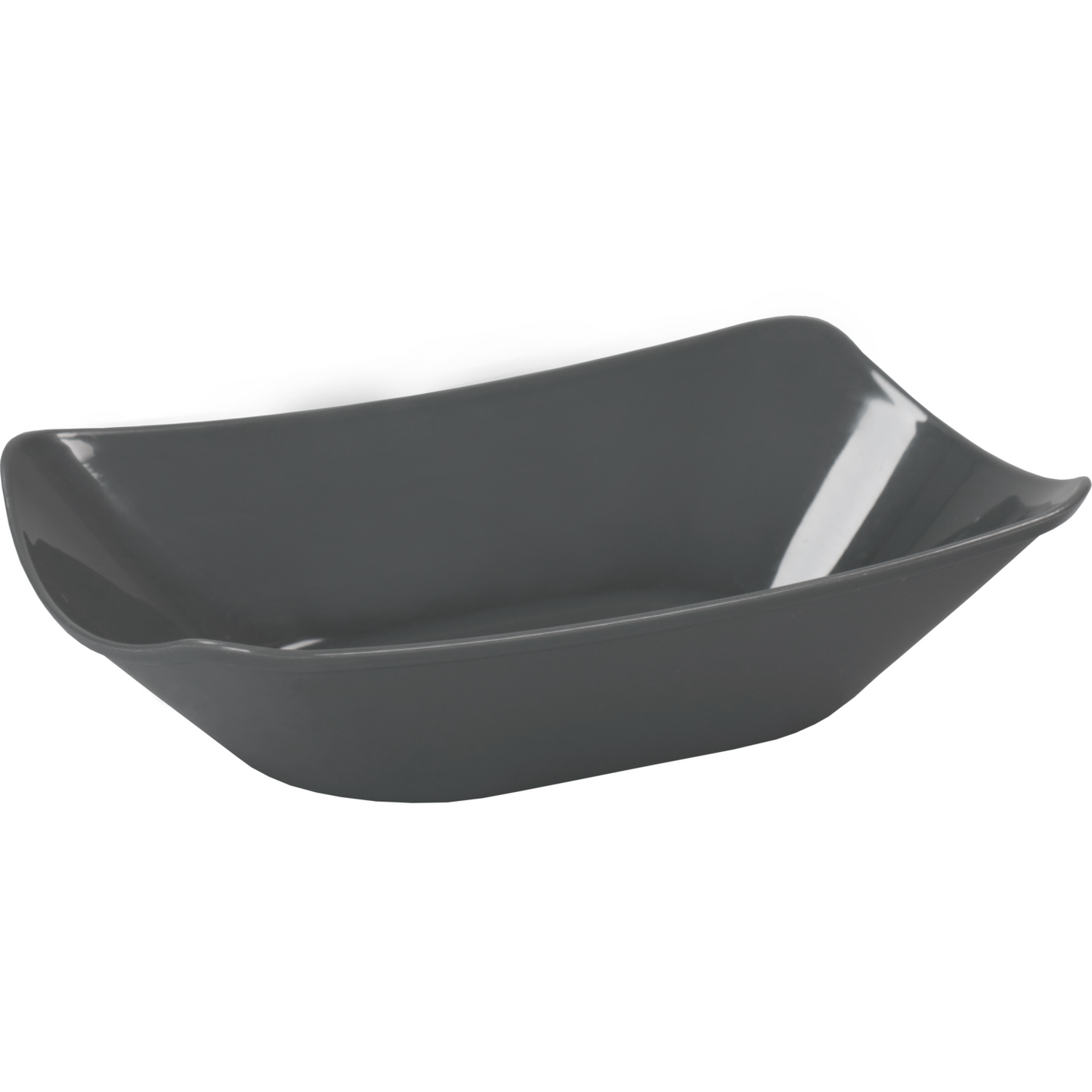 Circ - Bak | PP | wiederverwendbar | Snacktablett | 95x55x42mm | grau | 60 Stück