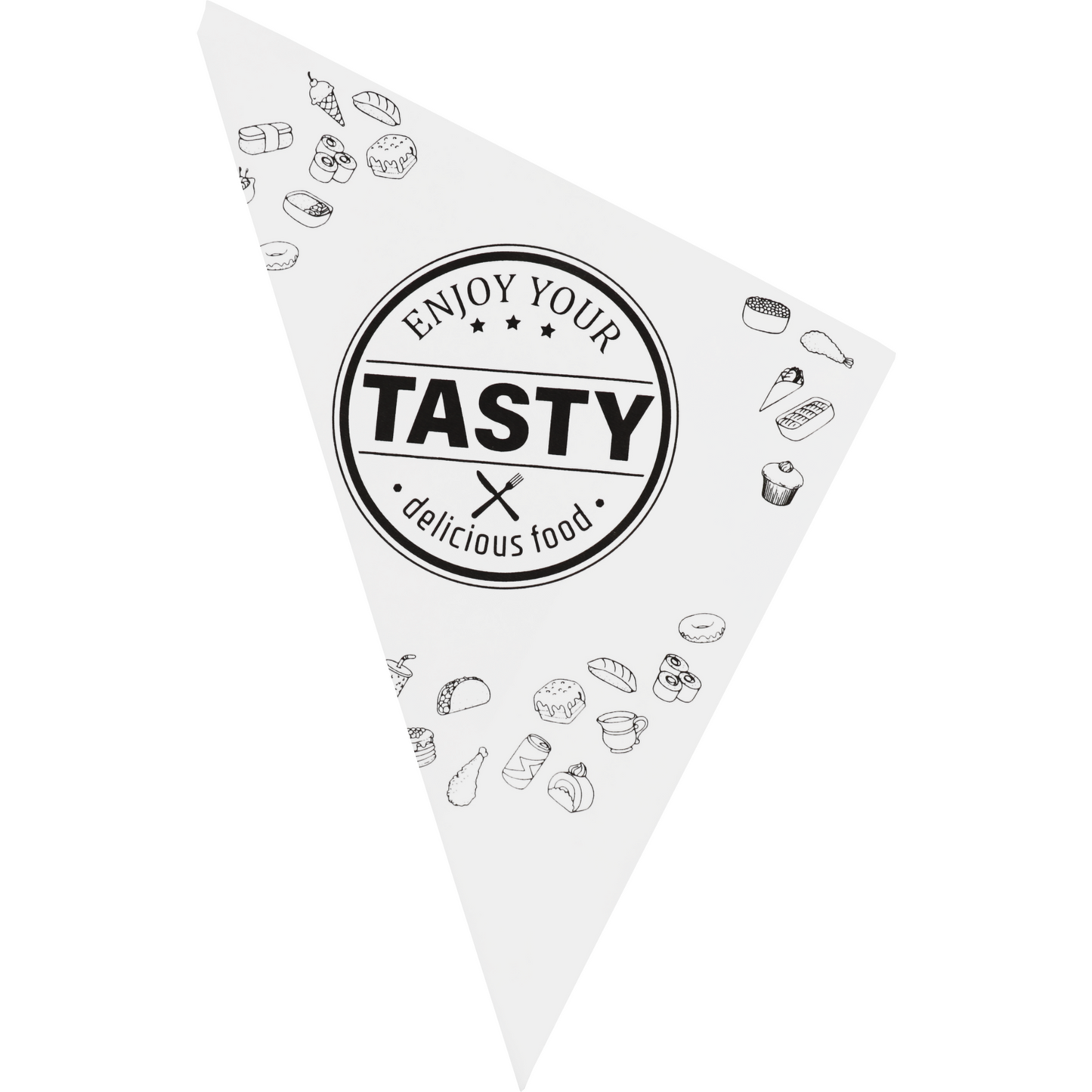 Klika - Puntzak | 180x170mm | K17 | TASTY | ersatzpapier | wit | 5 kg