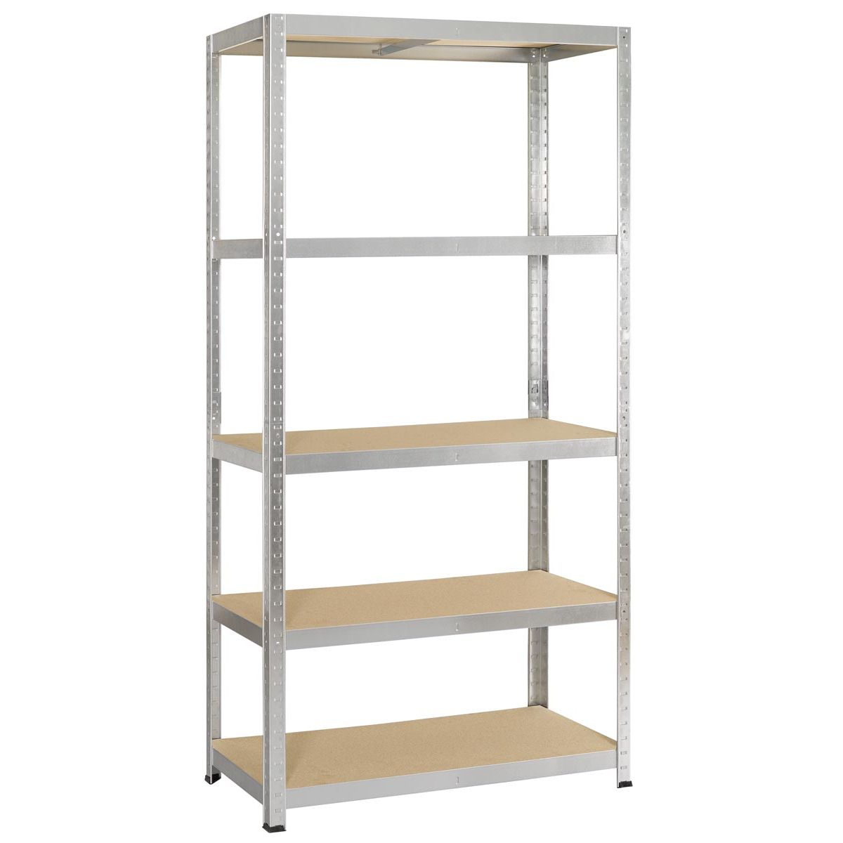 Avasco - A rek Strong 175, ft 176 x 90 x 45 cm, 5 legborden, gegalvaniseerd