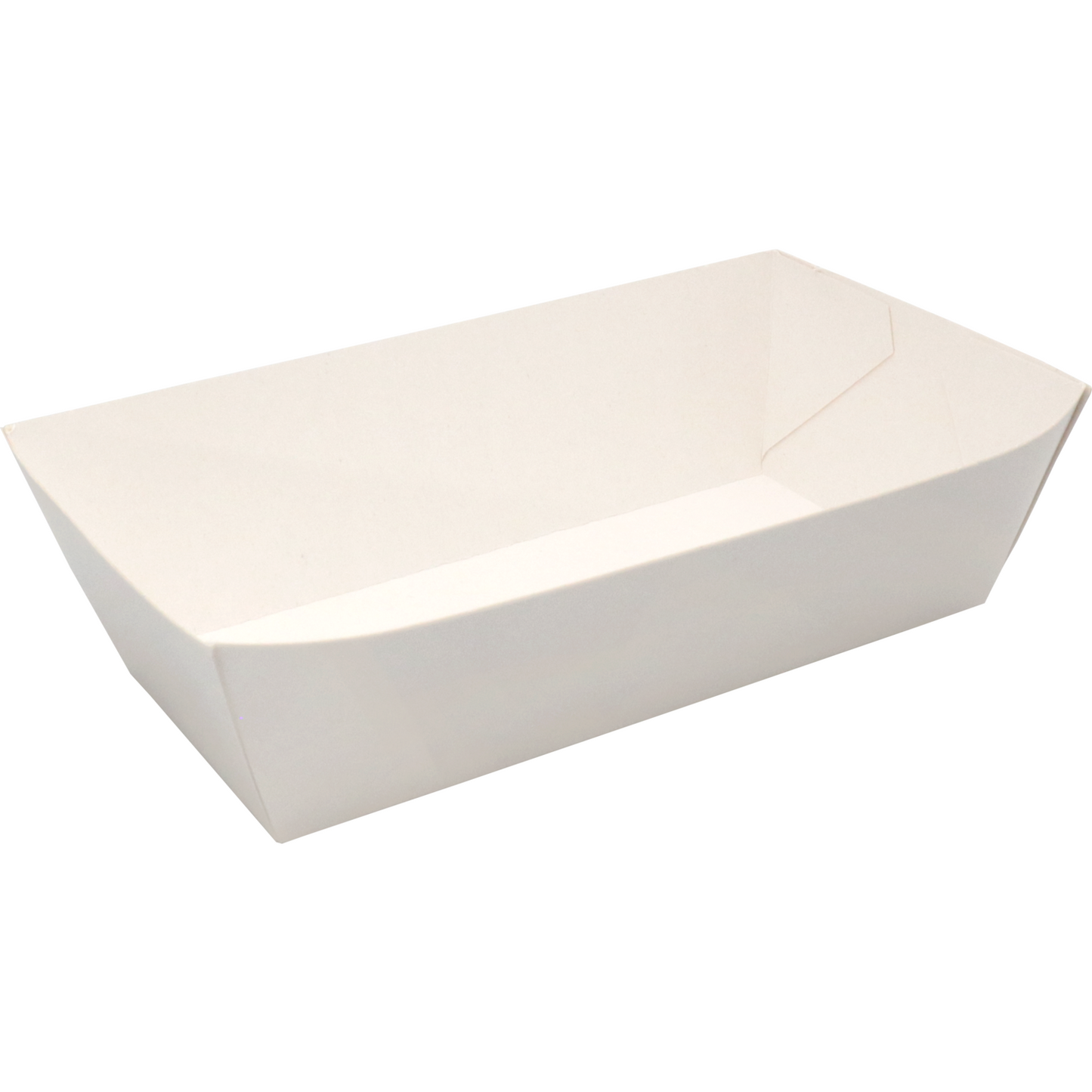 Dépa-Bak | Carton + revêtement argile | KA14 | contenant à collations | 140x70x45mm | blanc | 1500 pièces