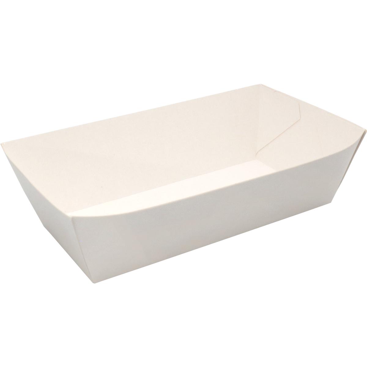 Dépa-Bak | Carton + revêtement argile | KA14 | contenant à collations | 140x70x45mm | blanc | 1500 pièces