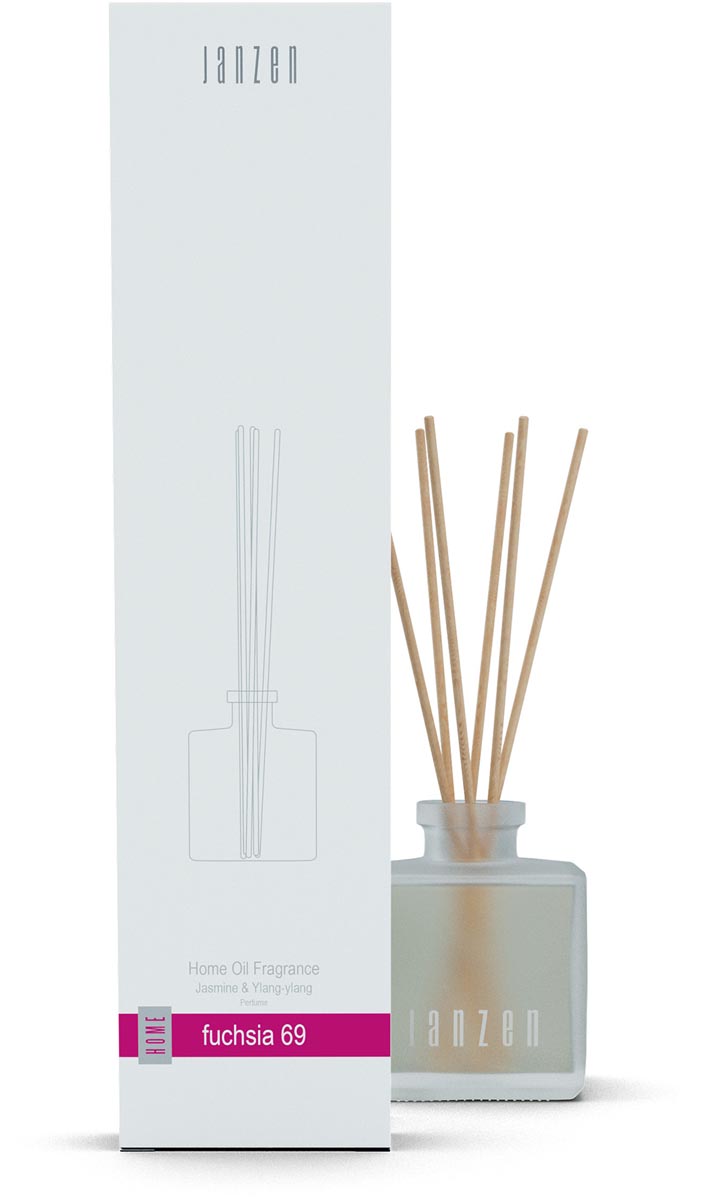 Janzen - geurstokjes Fuchsia 69, flacon van 200 ml