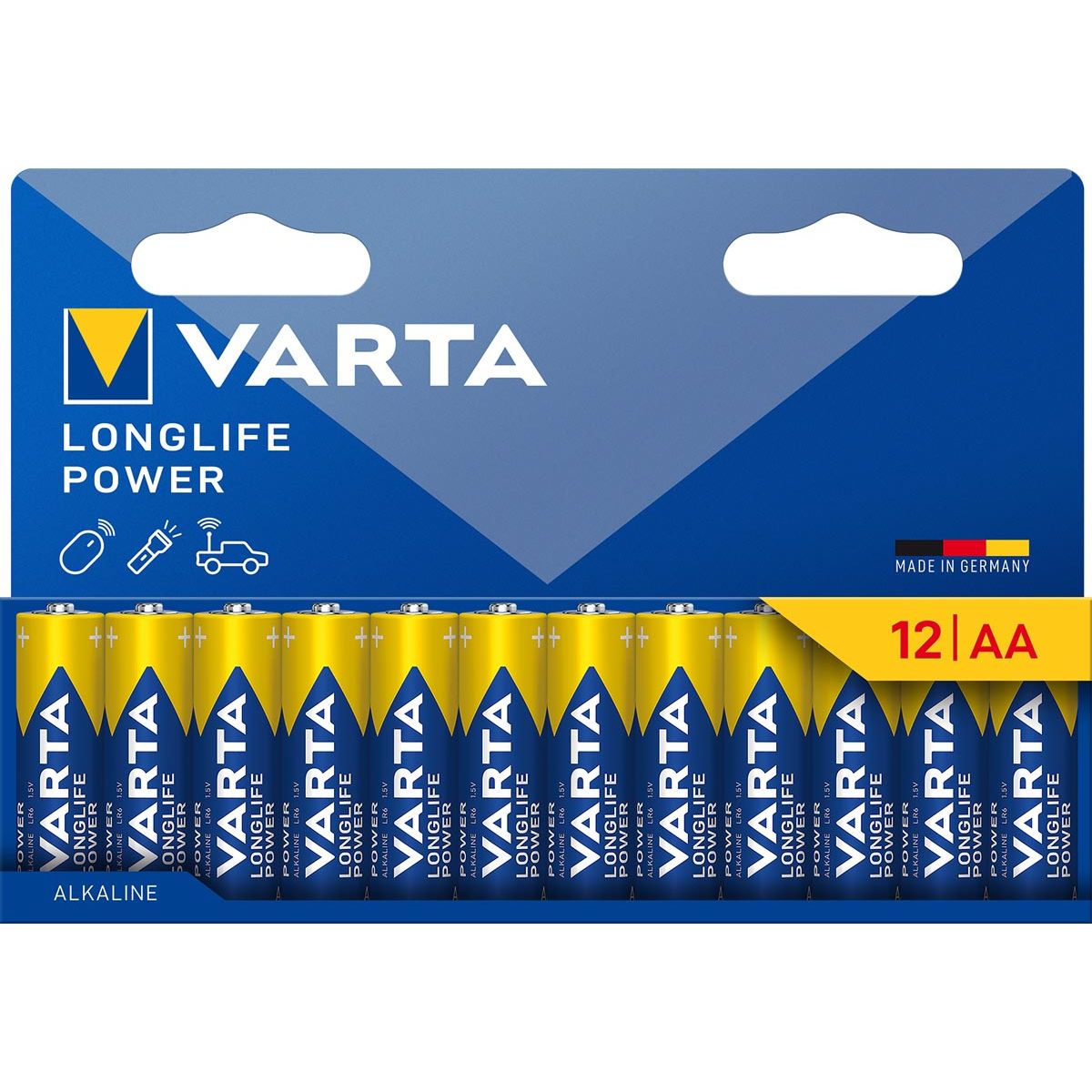 Varta - batterij Longlife Power AA, blister van 12 stuks