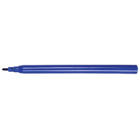 OFFICE products - fineliner, 1 mm, blauw, doos van 10 stuks
