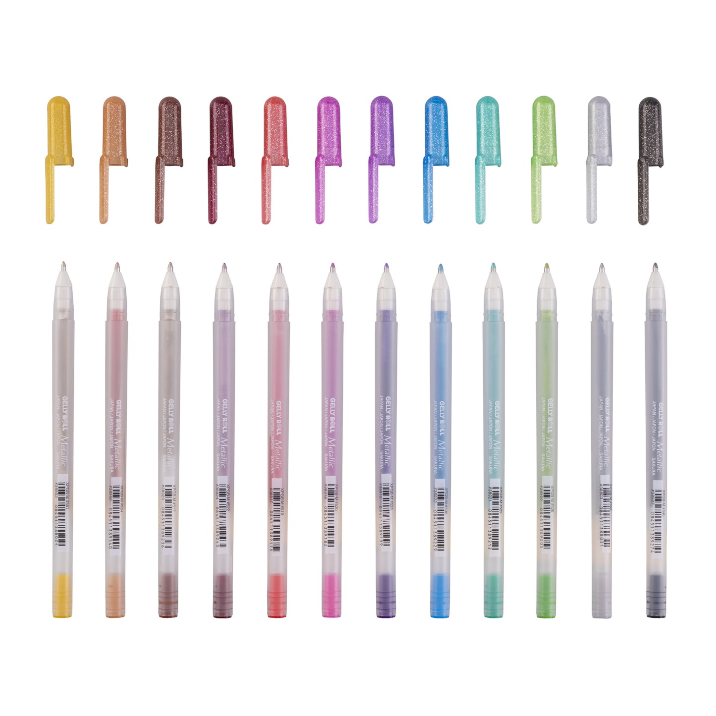 Sakura - Gelschrijver gelly roll metallic 12 kleuren