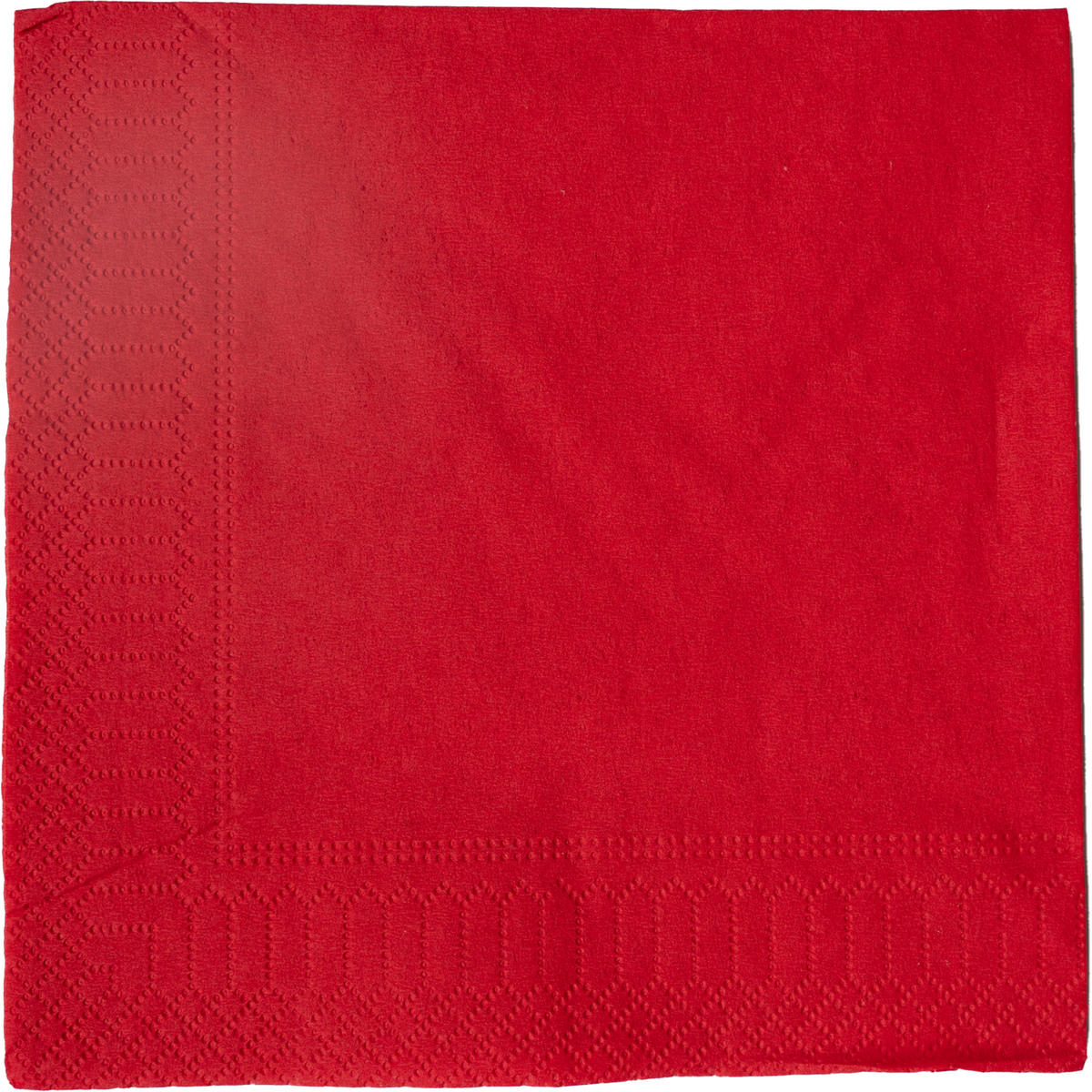 Klika - Servet | 1/4 vouw | 2-laags | 33x33cm | papier | 20 pakken à 100 stuks | rood | 2000 stuks