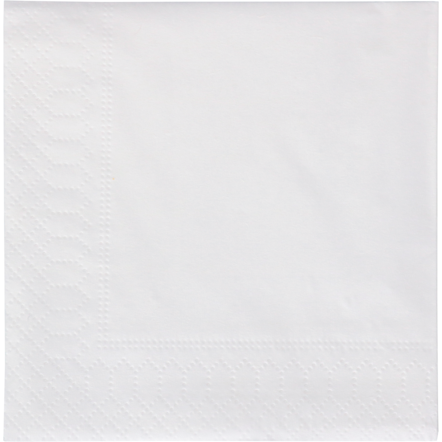Klika - Servet | 1/4 vouw | 2-laags | 24x24cm | papier | wit | 2400 stuks
