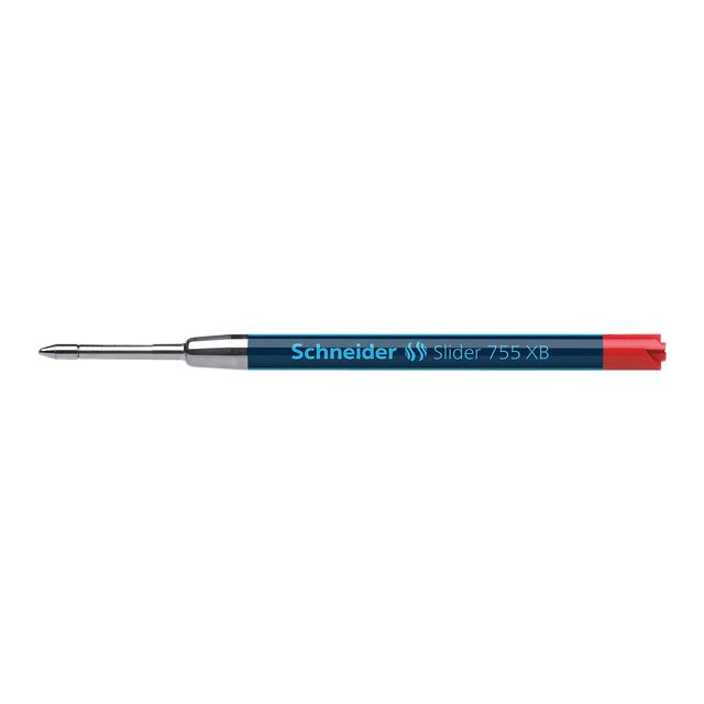Schneider - Balpenvulling 755 slider jumbo xb rood | 10 stuks