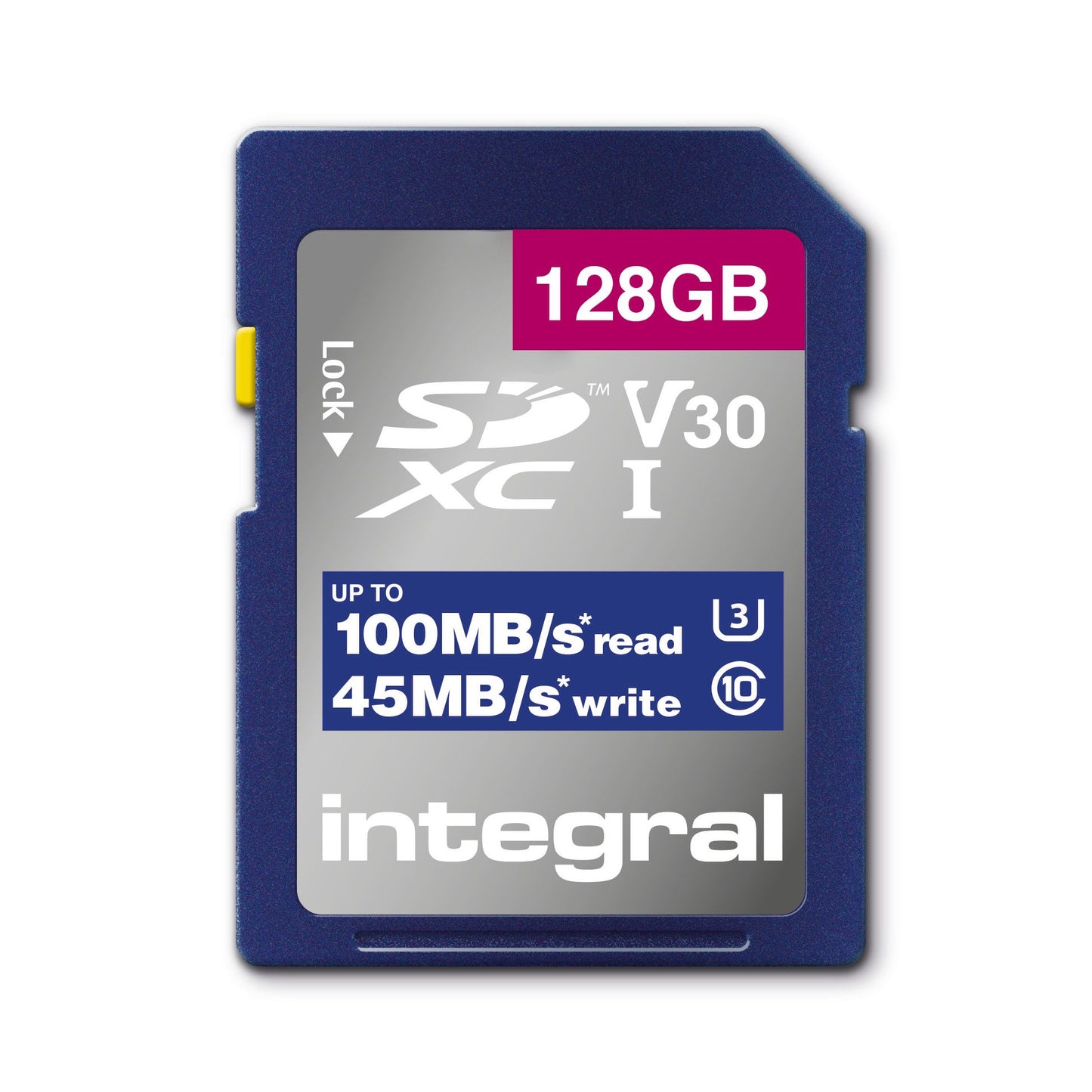 Integral - INSDX128G-100V30 flashgeheugen 128 GB SD UHS-I