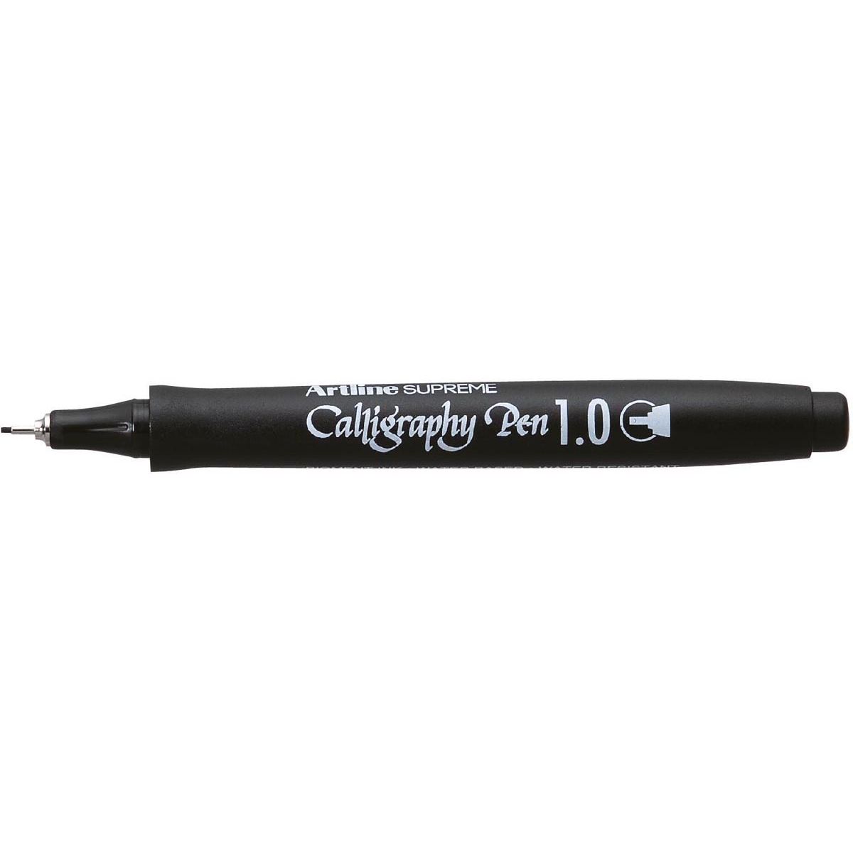 Artline - marqueur Supreme Calligraphy Pen, 1,0 mm, noir