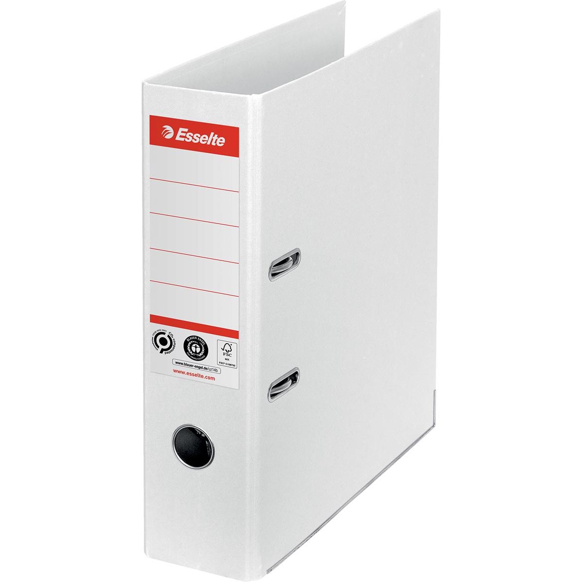 Esselte - No.1 ordner, A4, rug 7,5 cm, wit