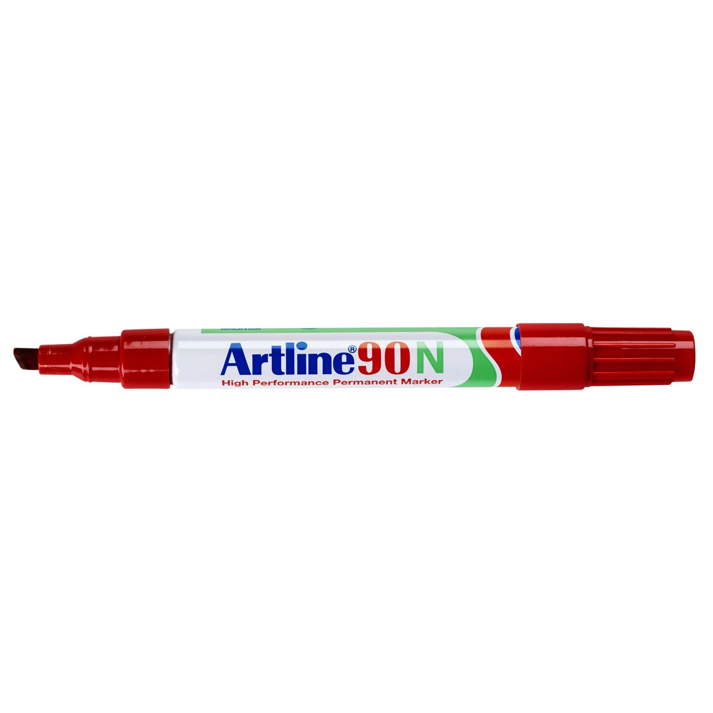 Artline - Viltstift 90 schuin 2-5mm rood | 12 stuks