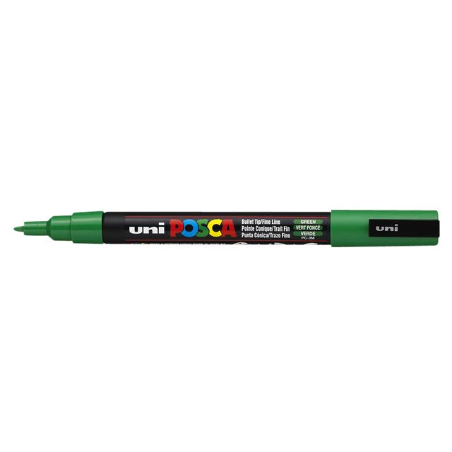 Posca - Paintmarker Uni PCfine vert foncé | 6 pièces