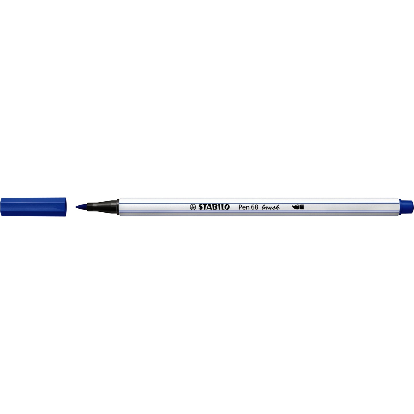 Stabilo - Brushstick Pen 568/32 bleu outremer | 10 pièces