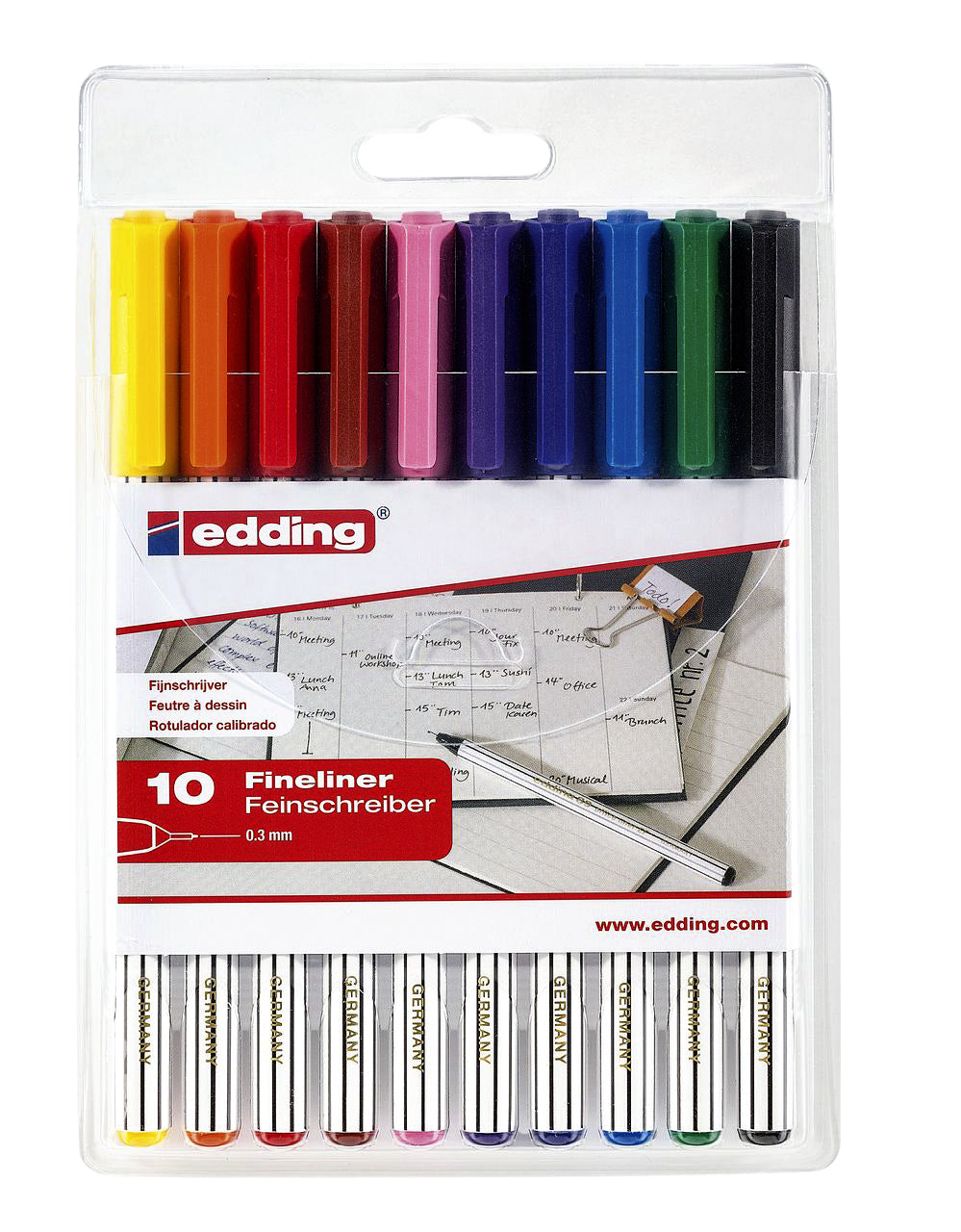 Edding - Fineliner 89 f assorti