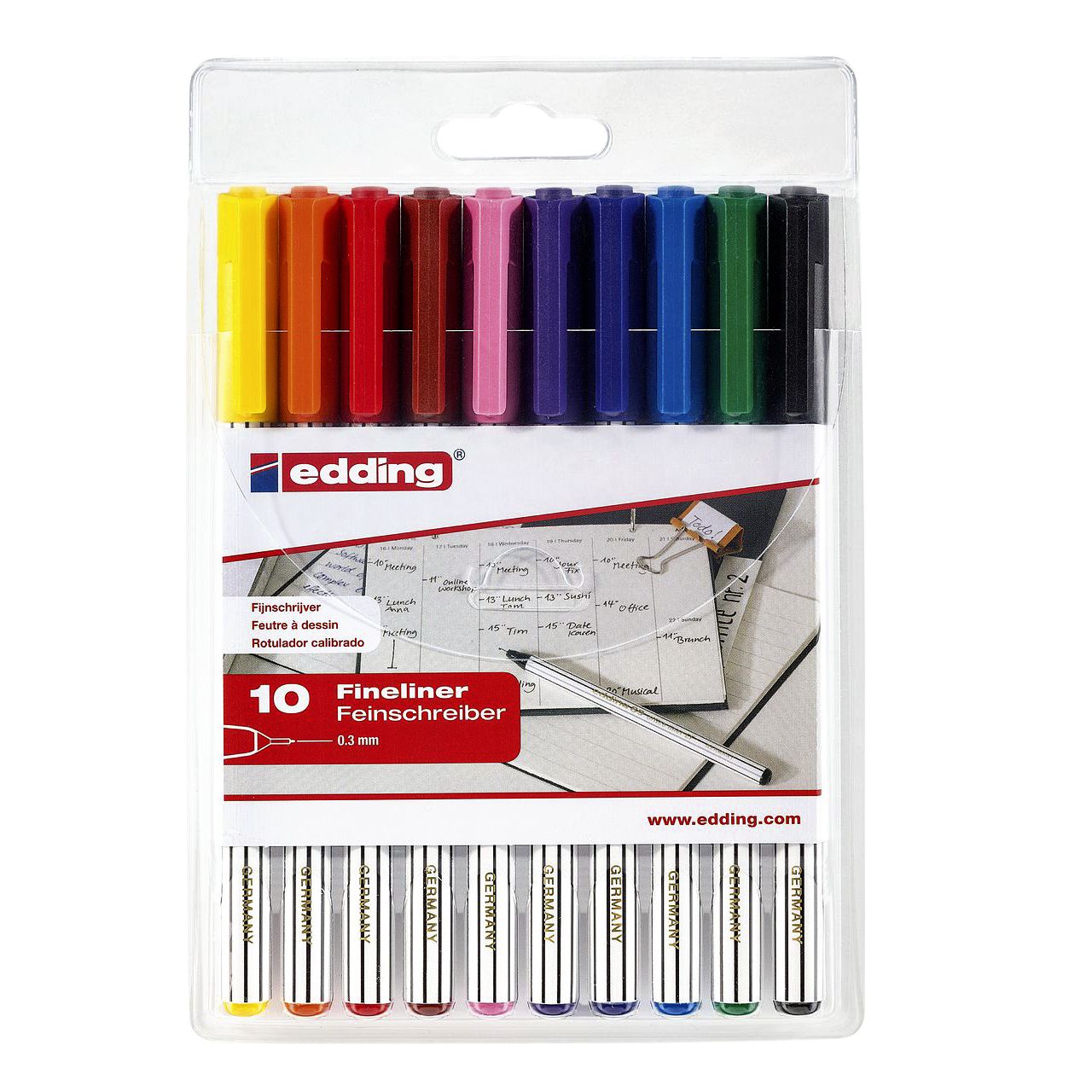 Edding - Fineliner 89 f assorti
