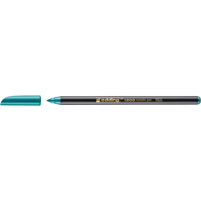 Edding - Fineliner 1200 074 vert métallisé fin