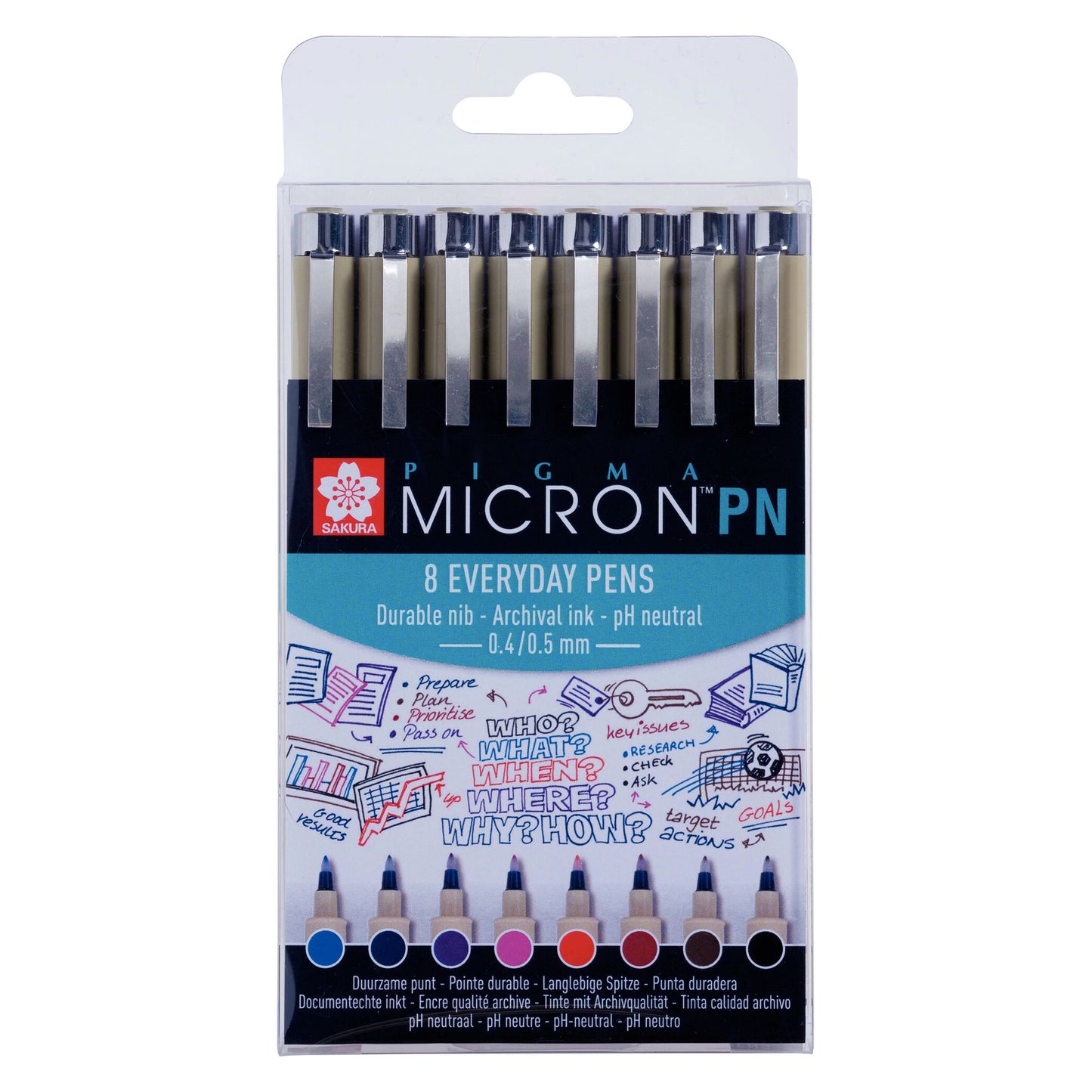 Sakura - Fineliner pigma micron 0.4mm ass