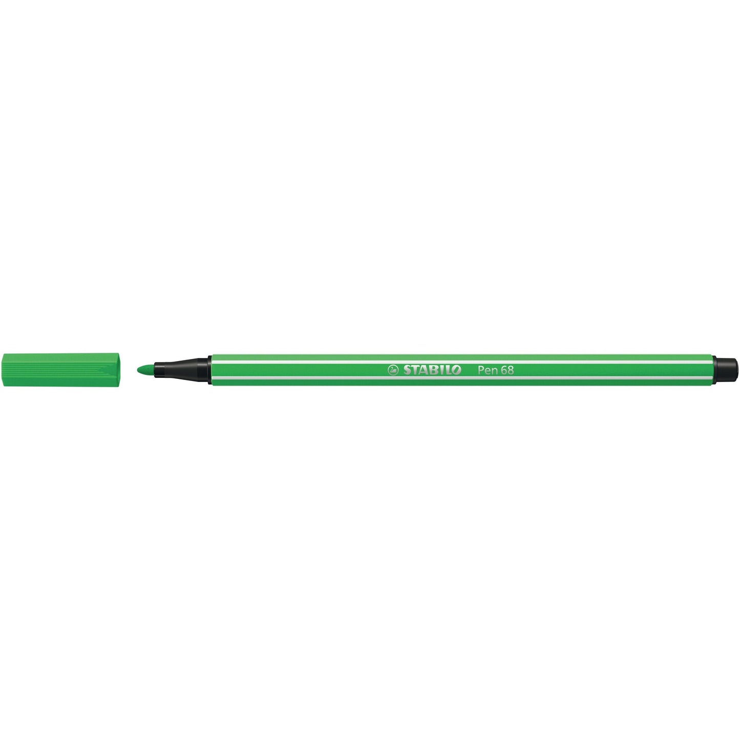 STABILO - Feutre Stylo 68/43 vert feuillu moyen