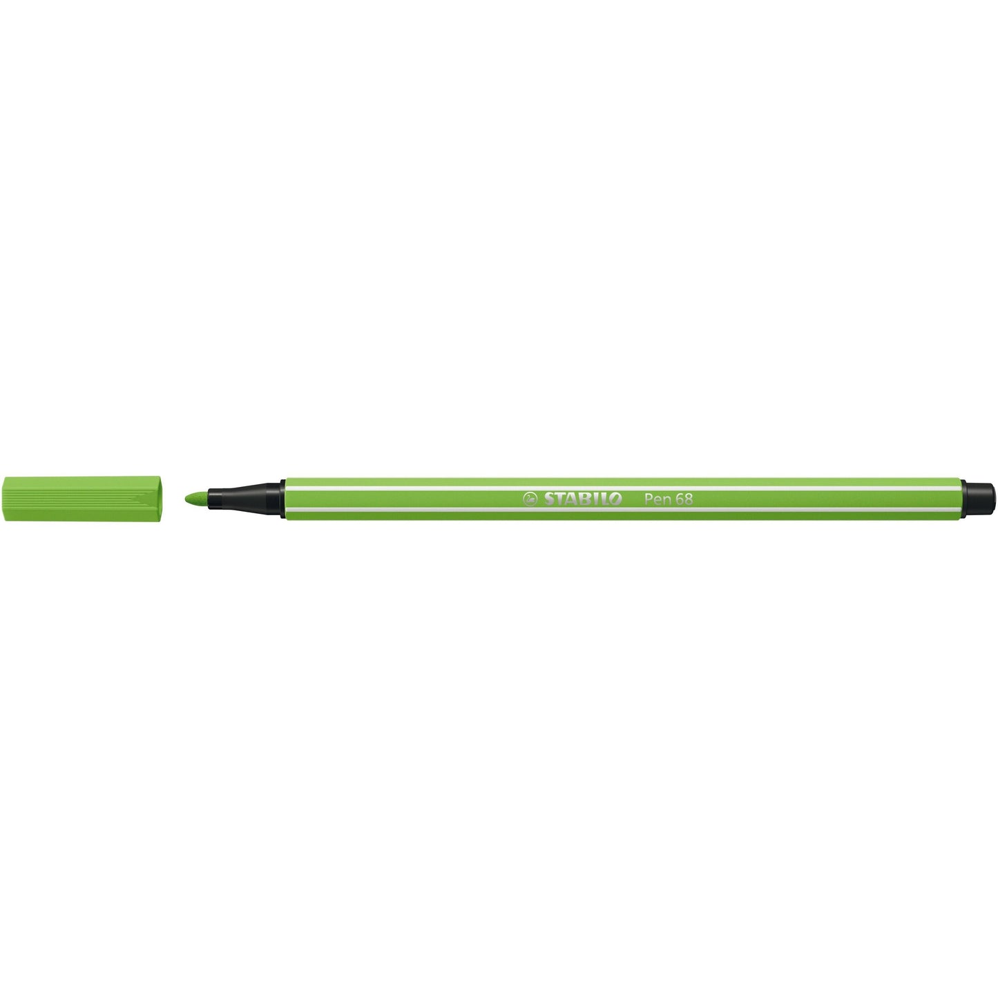 Stabilo - Pen 68, premium viltstift, licht groen, per stuk | 10 stuks