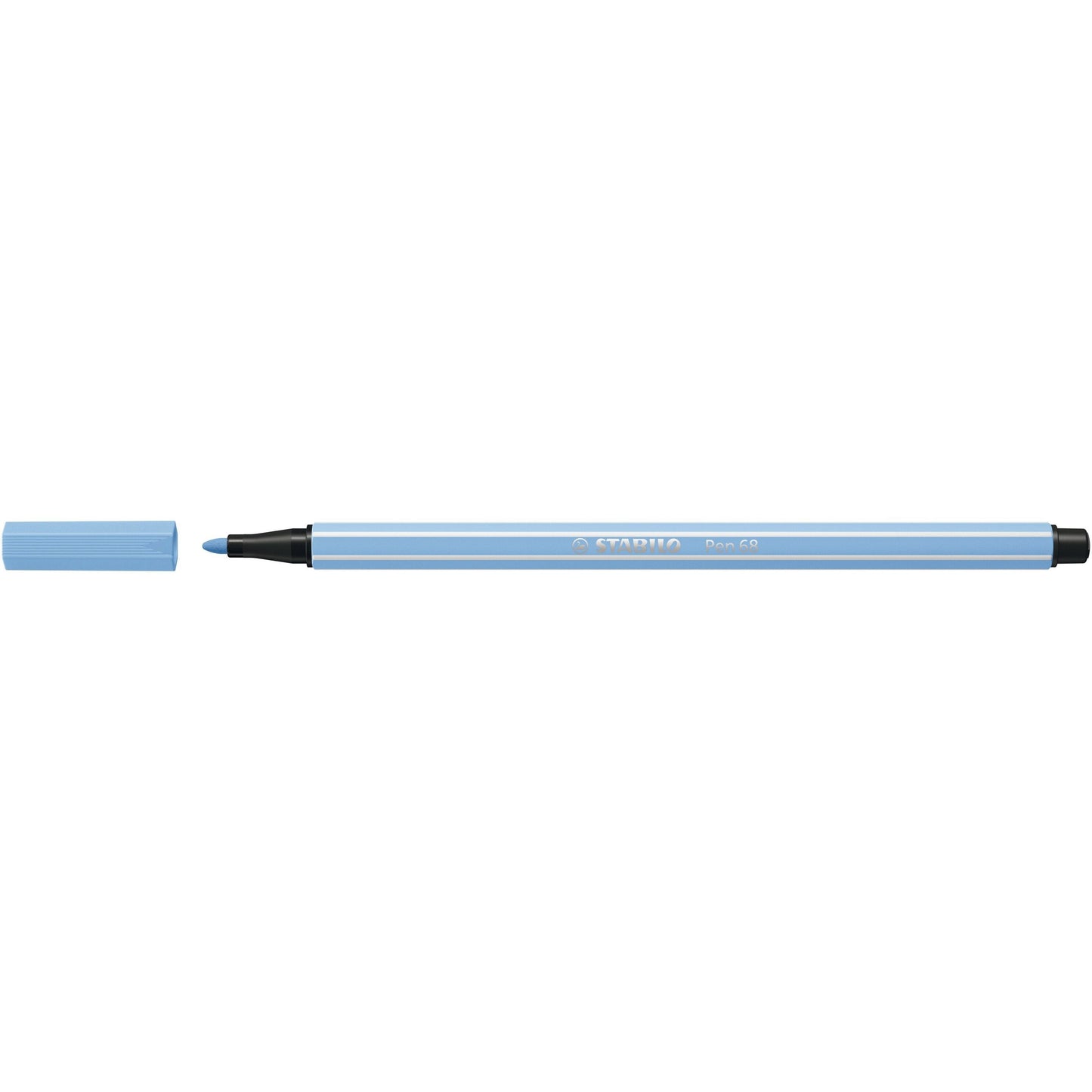 Stabilo - Pen 68, premium viltstift, ijs blauw, per stuk