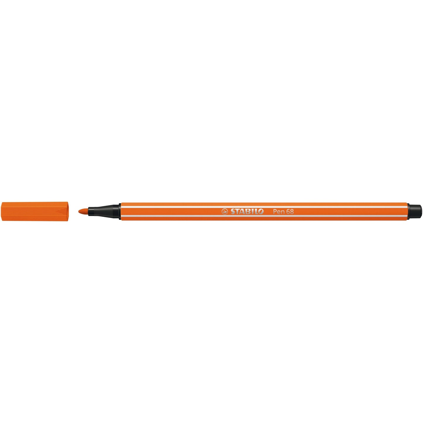 Stabilo - Filzstift Pen 68/30 medium zinnoberrot | 10 Stück