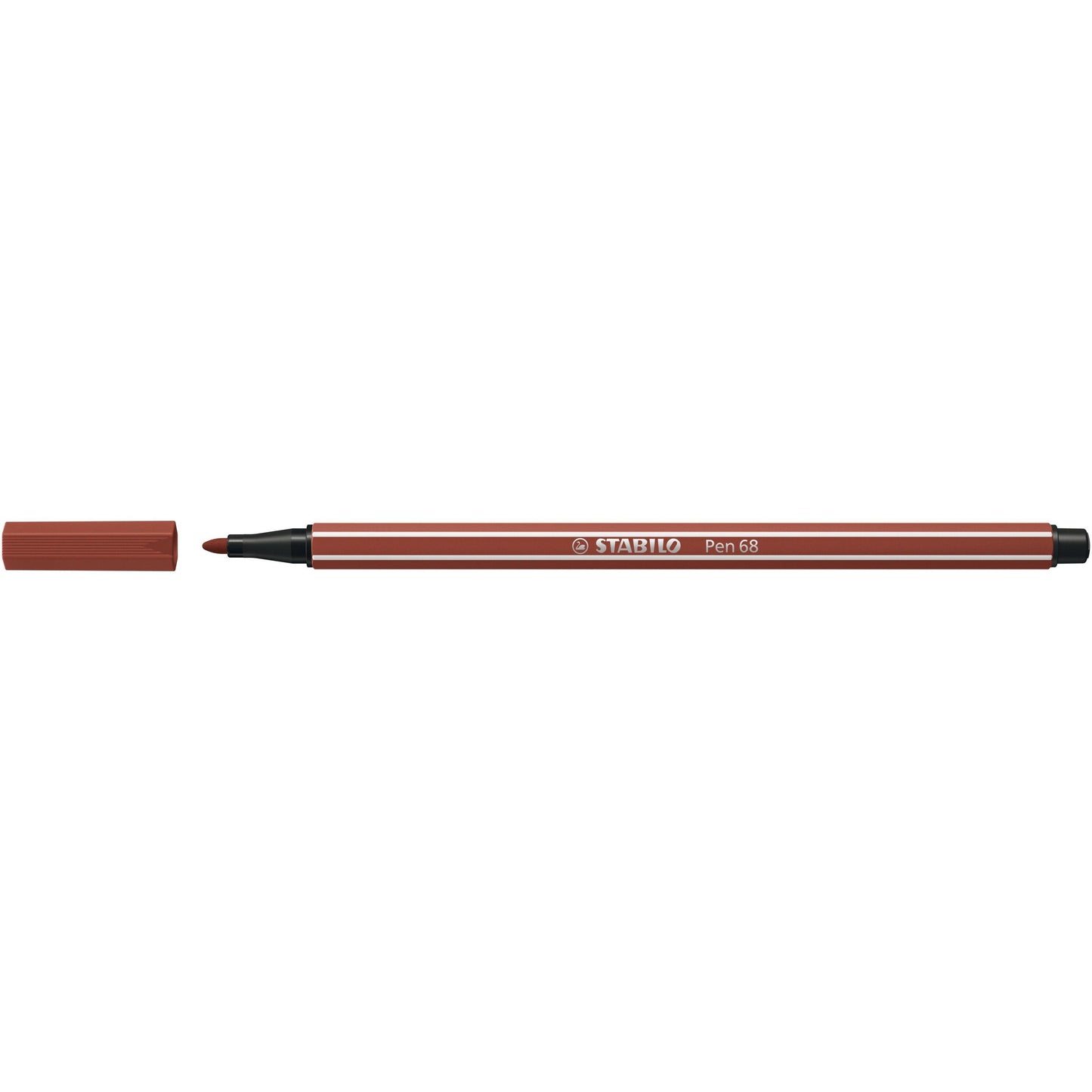Stabilo - Viltstift pen 68/75 m sienna | 10 stuks