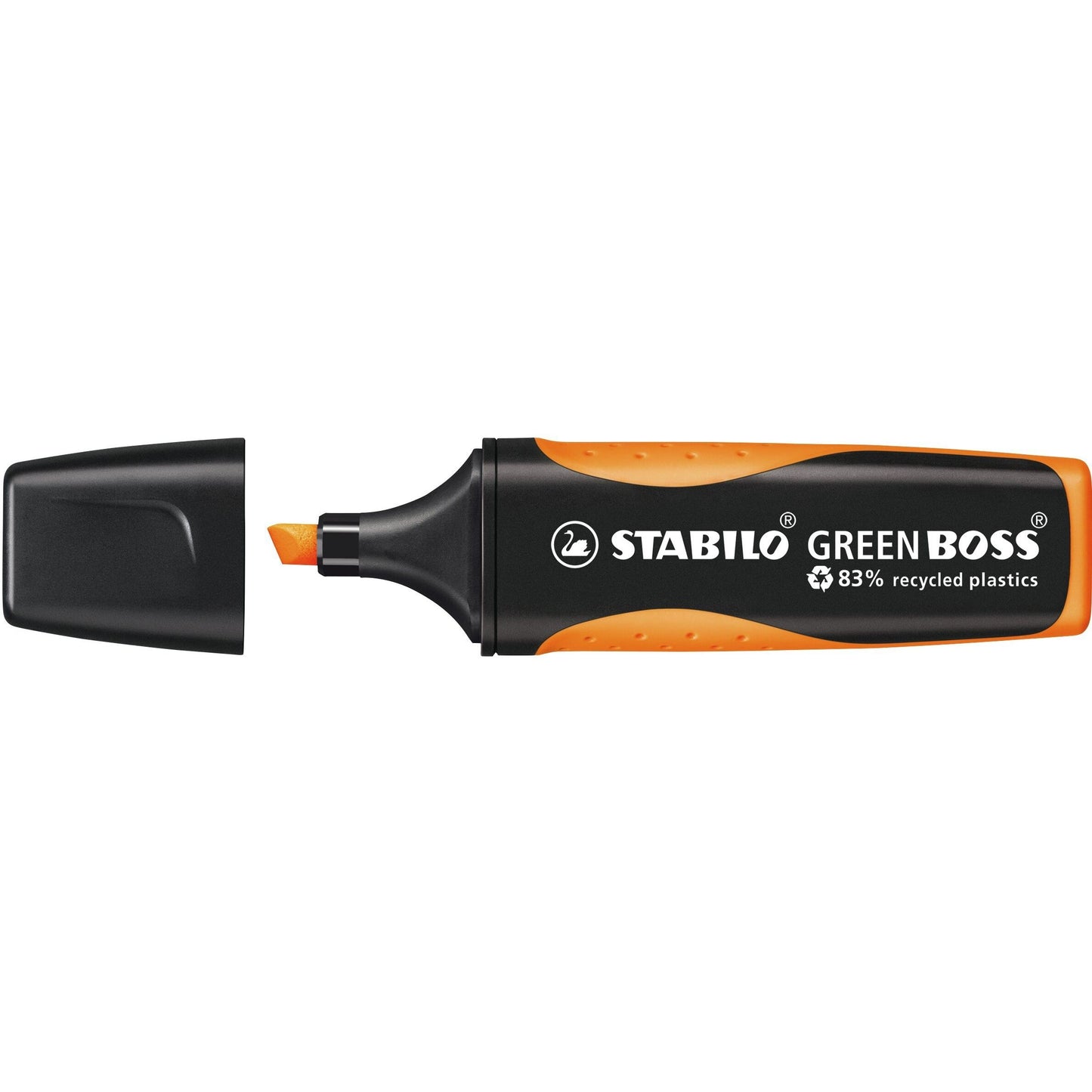 Stabilo - GREEN BOSS, milieuvriendelijke markeerstift, oranje, per stuk