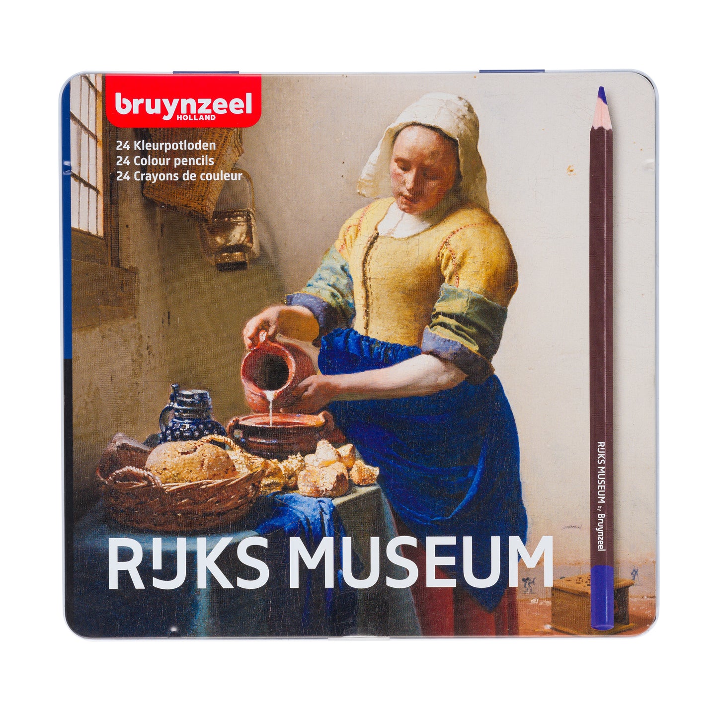 Bruynzeel - Milkmaid Buntstifte Dose mit 24 Stück sortiert | 6 Stück