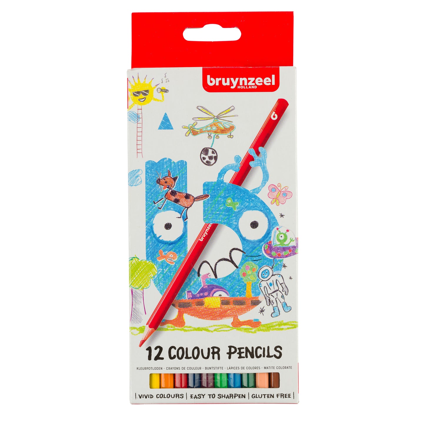 Bruynzeel - Kleurpotlood kids 12st assorti