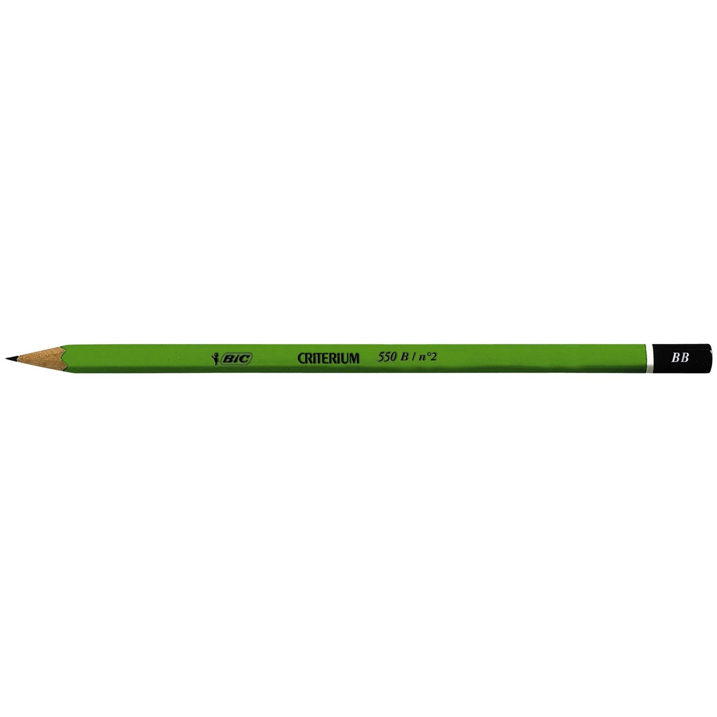 Bic - Crayon 550 hexagonal B | 12 pièces