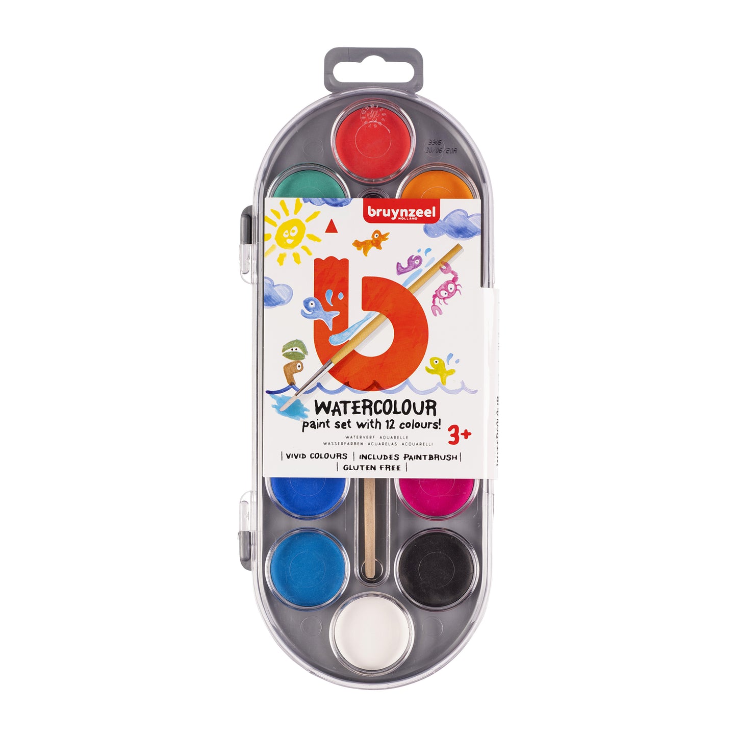 Bruynzeel - Color Box Kids 12 couleurs | 6 pièces