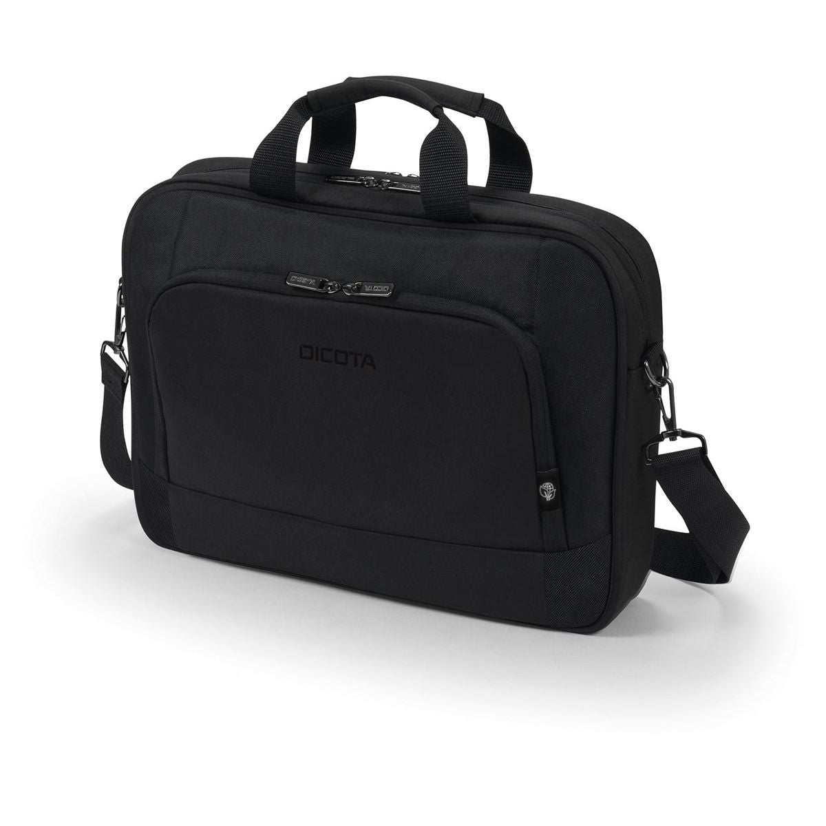 Dicota - Laptoptasche Eco Top Traveler, für Laptops bis 14,1 Zoll, schwarz