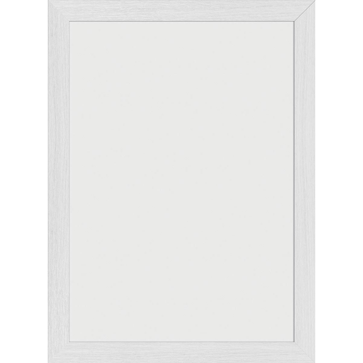 Securit - tableau Woody, blanc, pi 40 x 30 cm, bois finition laque blanche
