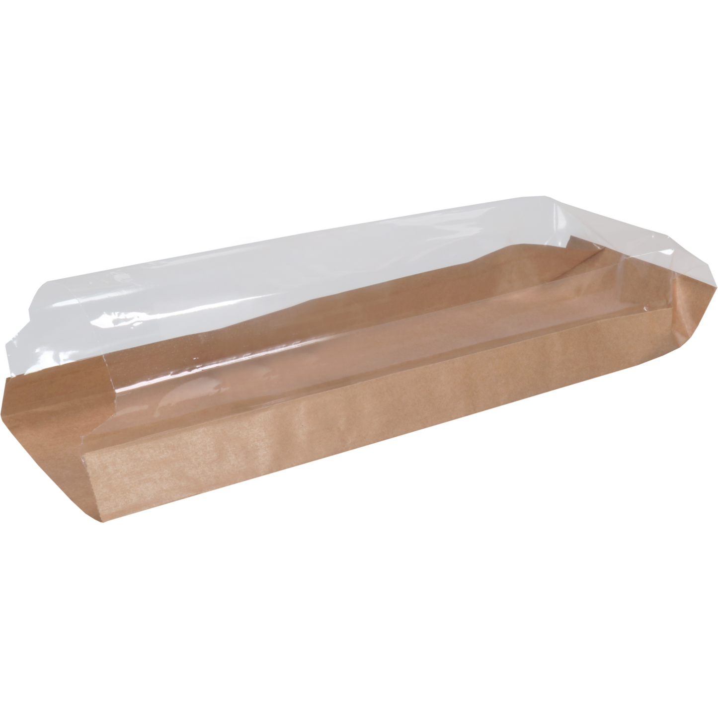 Depa - Zak | Papier + PP | 11/ 2 |5x38cm | braun | 1000 Stück
