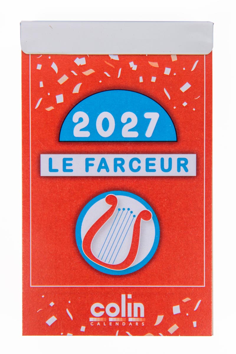 Klika - Tagesblockkalender Le Farceur François Pirette 2026