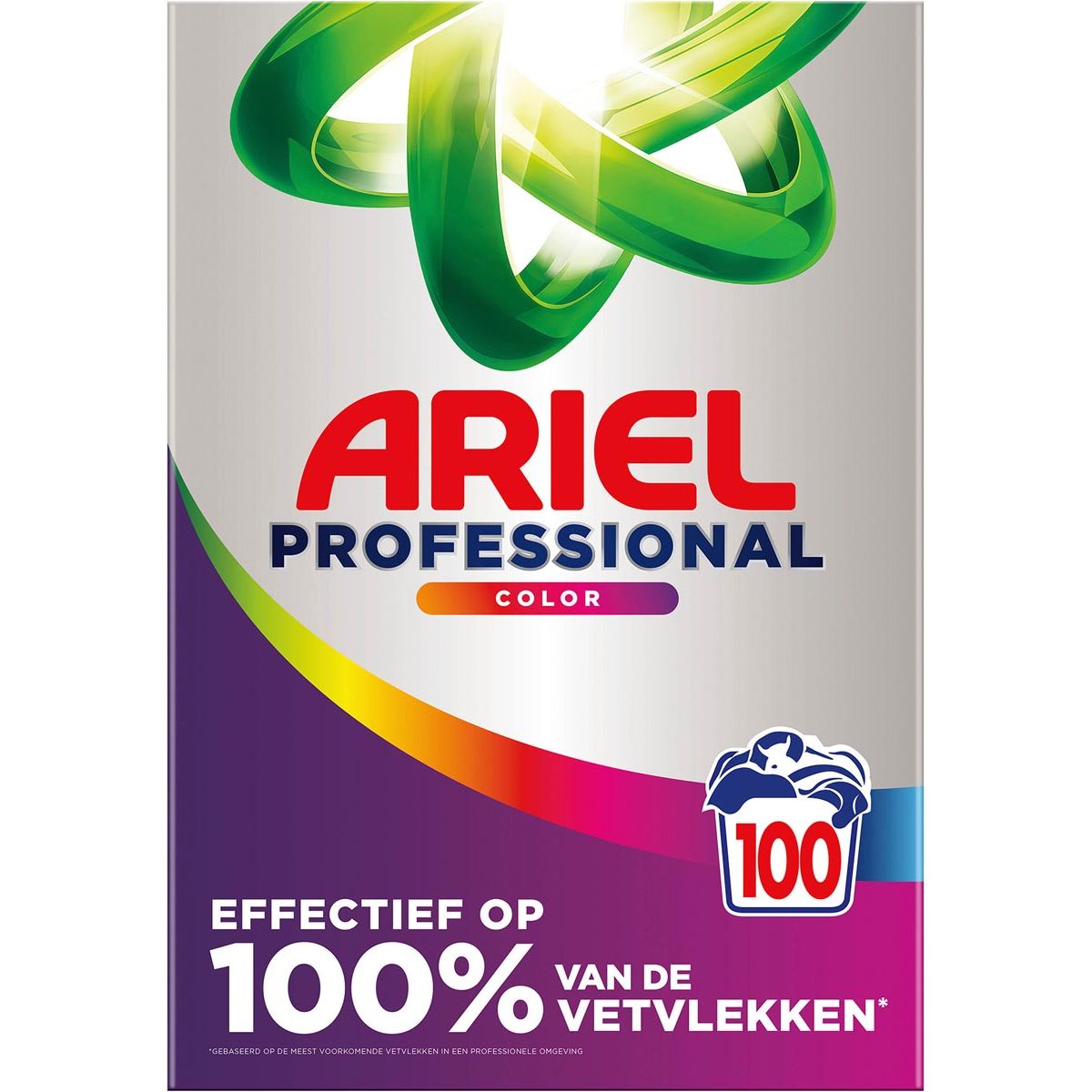 Ariel - Lessive en poudre Professional Color, boîte de 5,5 kg, 100 lavages