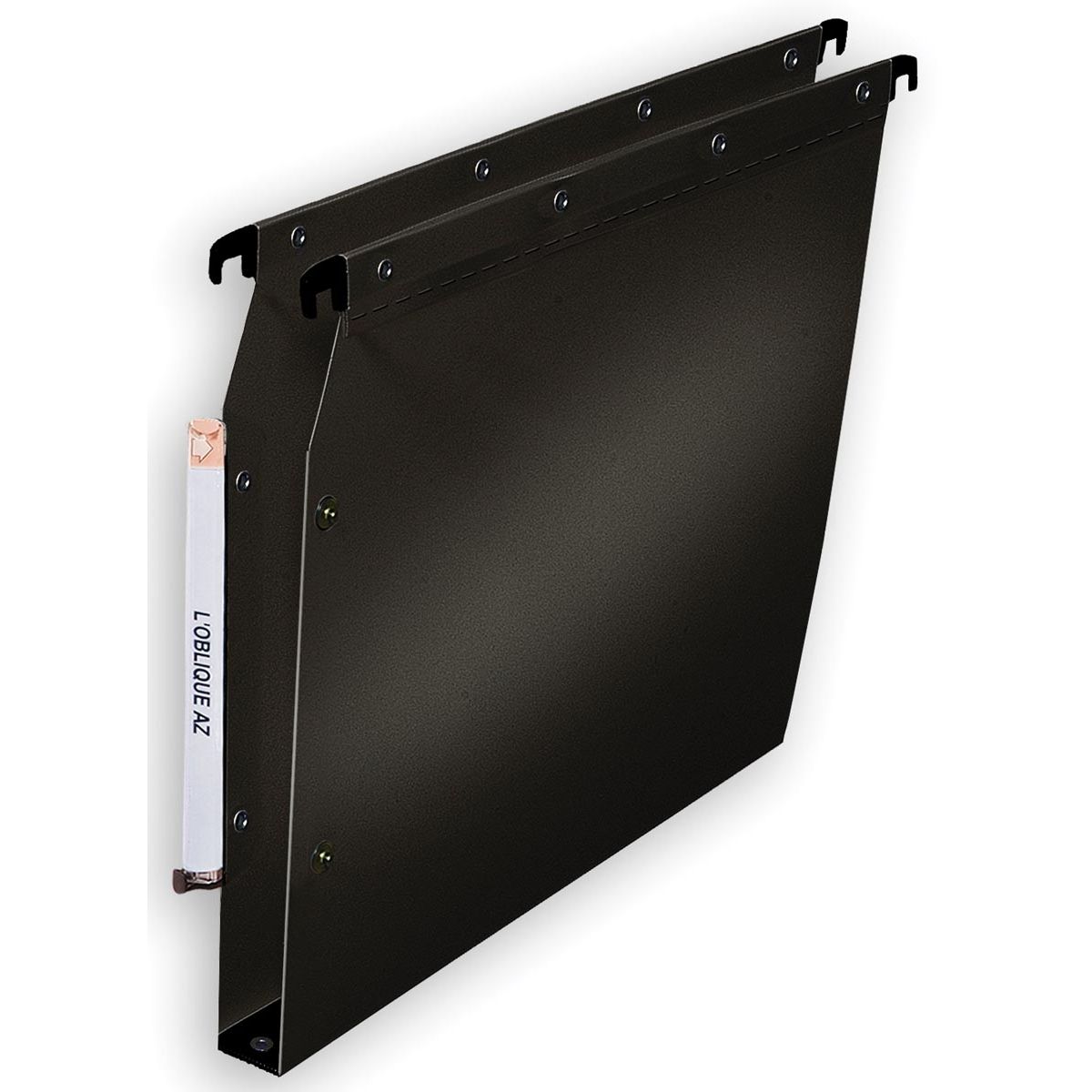 Elba - L'Oblique Hängeregistraturen für Schränke und Boden 30 mm, schwarz