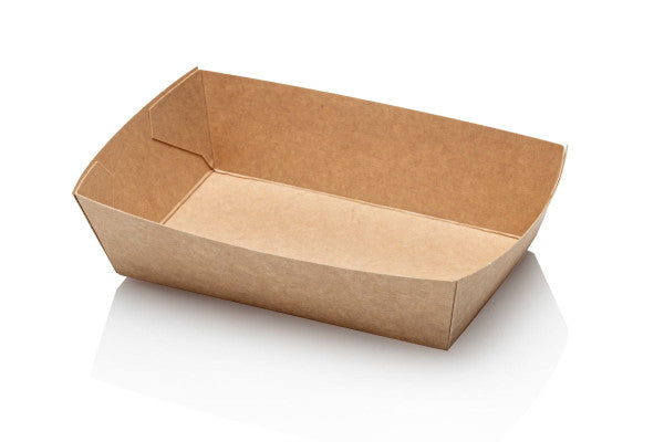 Kraft - Snackbehälter A9 120x70x35mm 50 Stück