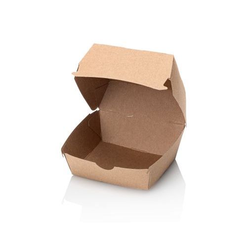 Timmers - Hamburgerbox Kraft Small 90x90x70mm 100 stuks