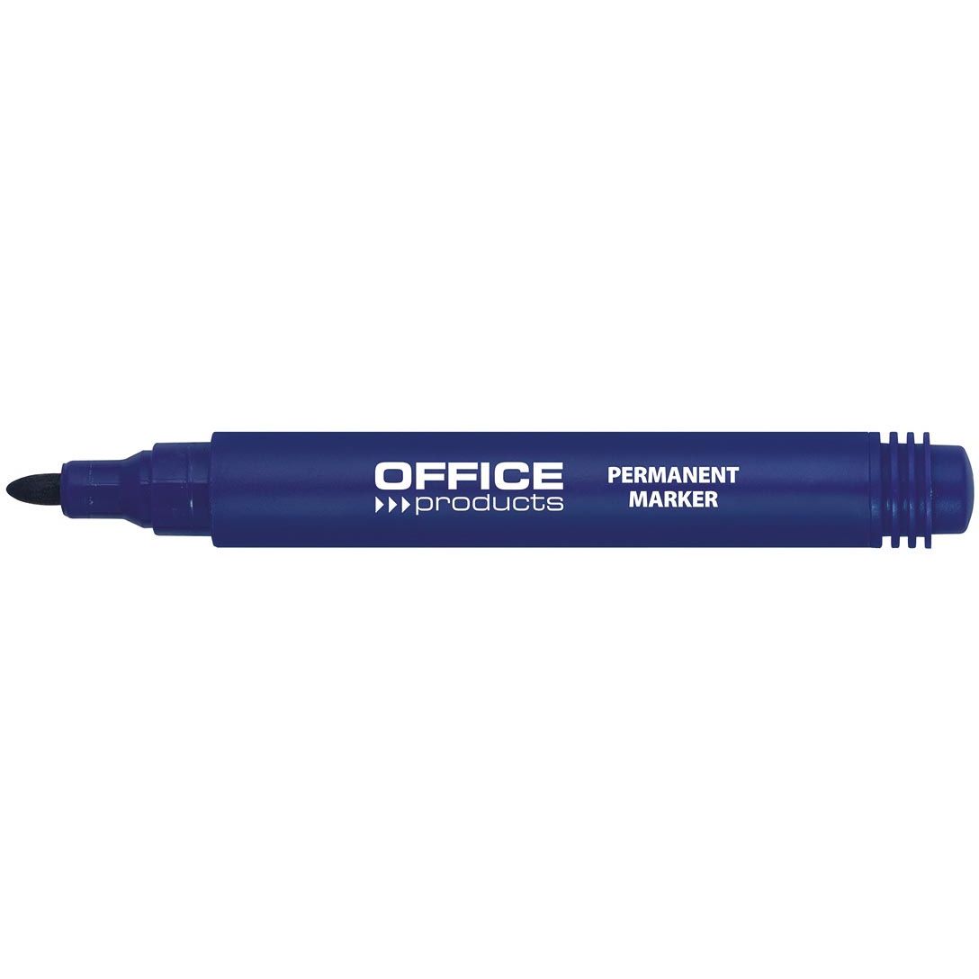 Office Products - permanent marker 1-3 mm, rond, blauw