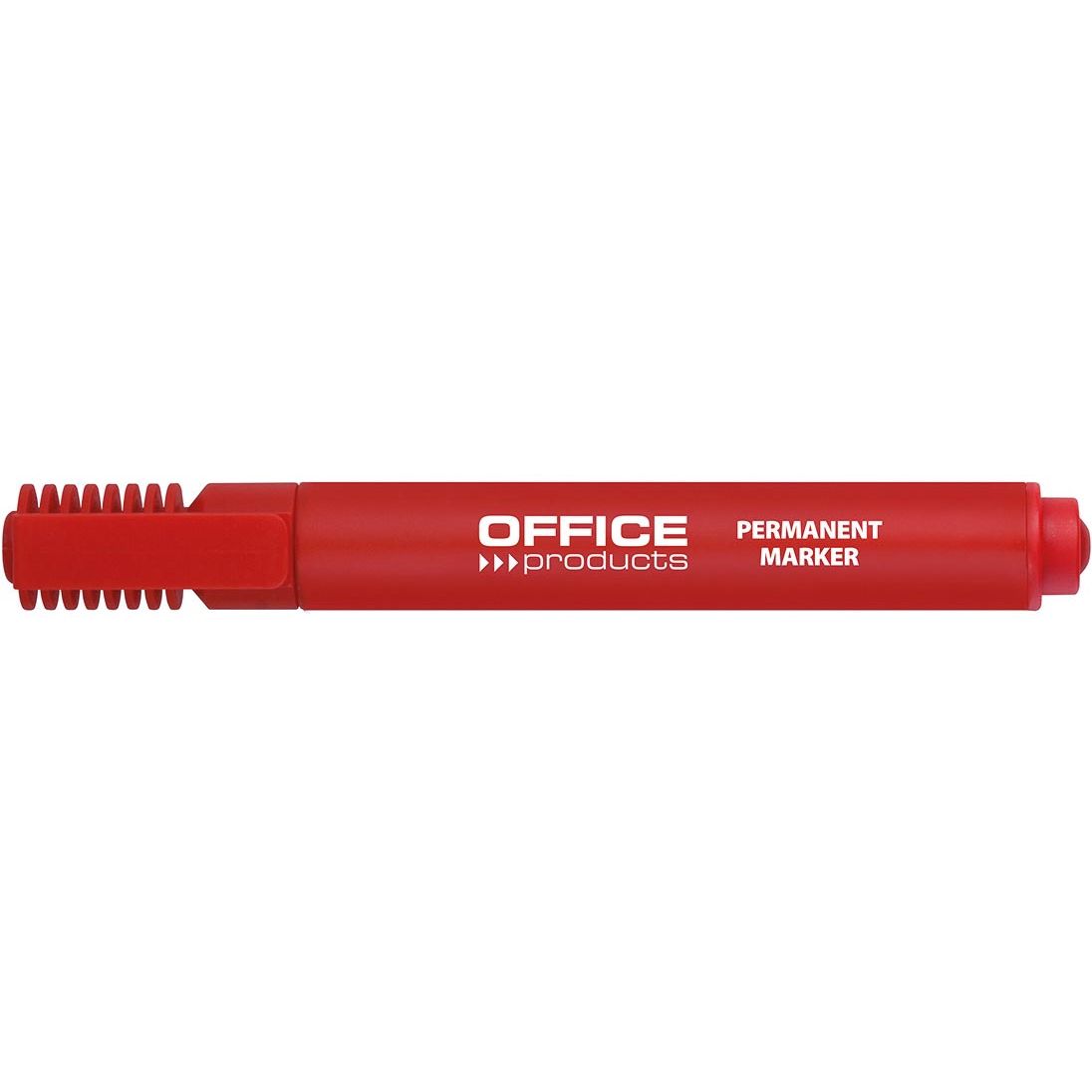 Fournitures de bureau - marqueur permanent 1-5 mm, pointe biseautée, rouge