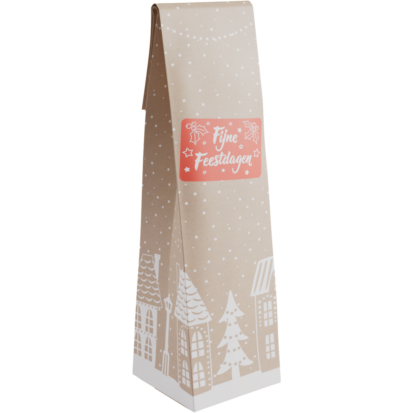Klika - Fleszak | 9.5x41x9.5cm | Huisjes | papier | 100 stuks