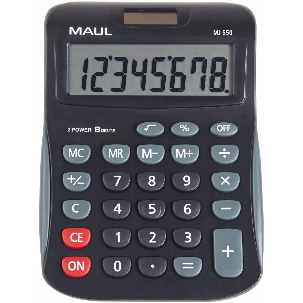 Maul - bureaurekenmachine MJ 550, junior, zwart