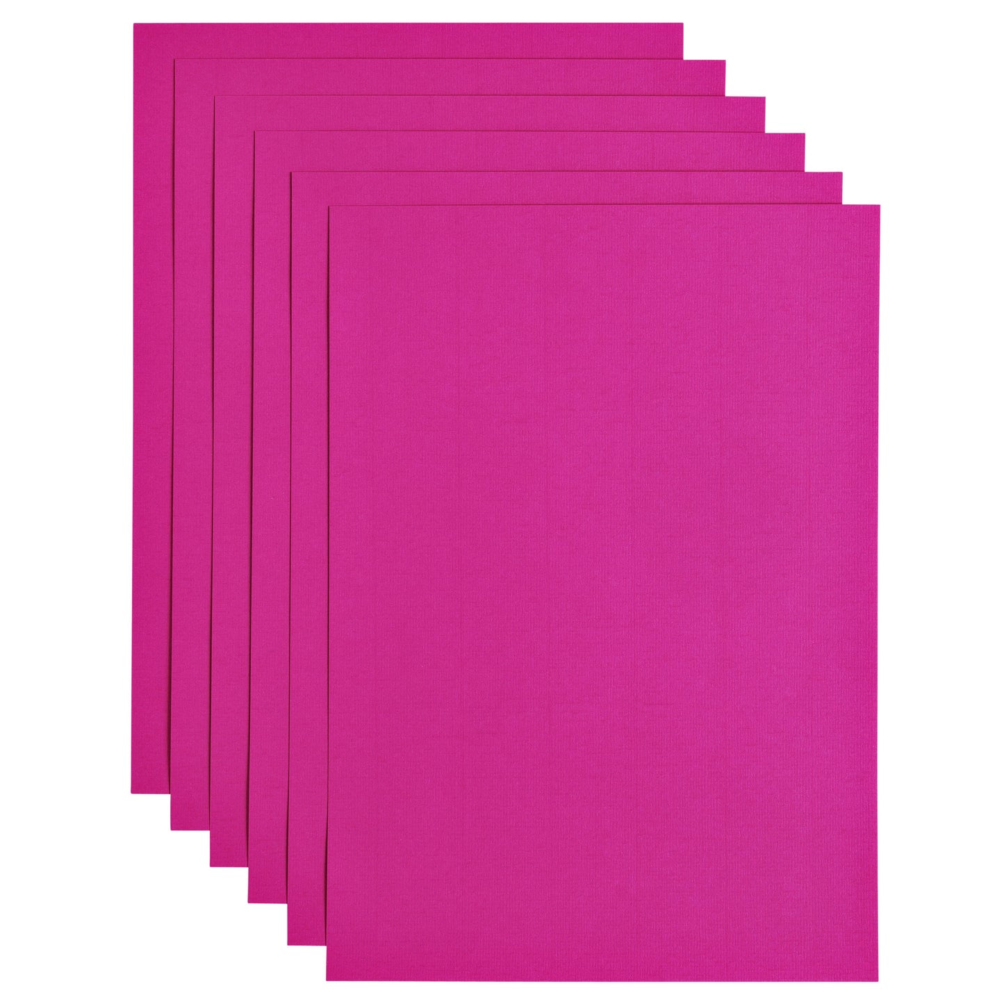 Papicolor - Papier à copier A4 200gr 6 feuilles rose vif