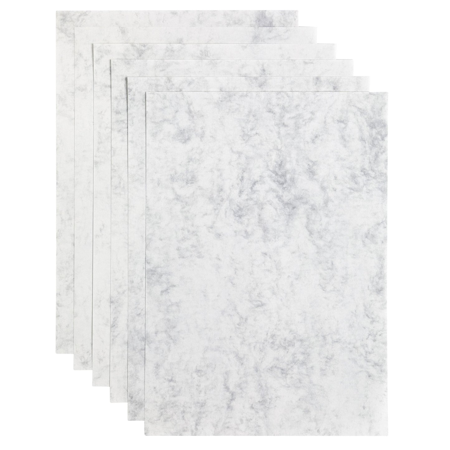 Papicolor - Papier copie A4 90gr 12 feuilles gris marbré