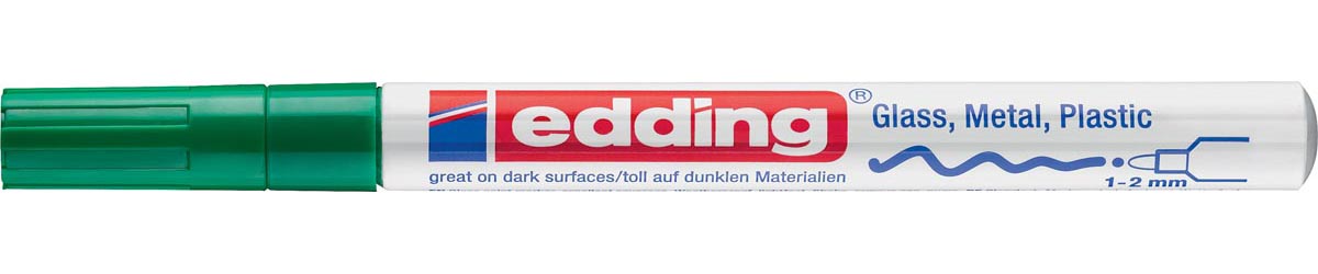Edding - glanslakmarker e-751, groen